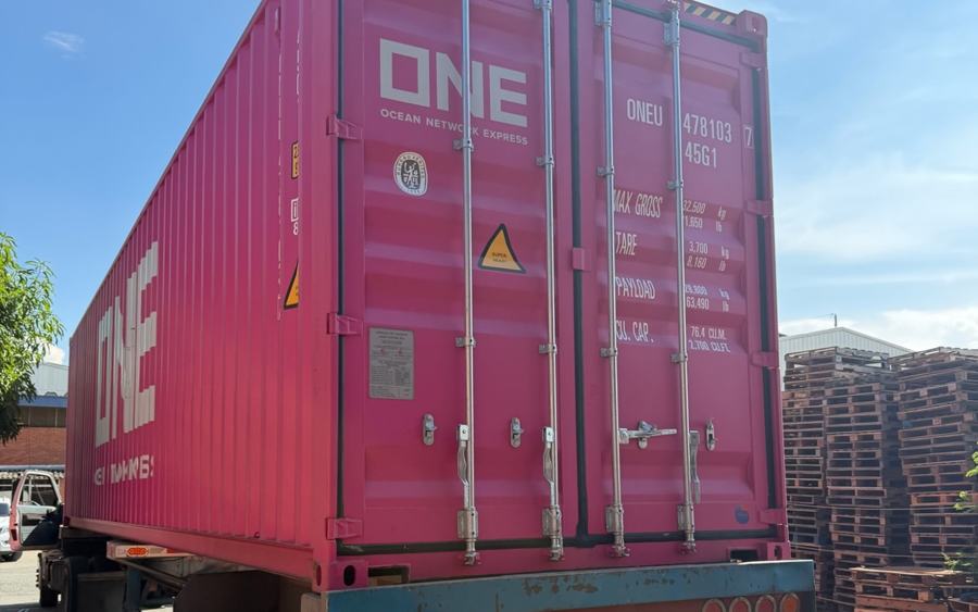 Contenedor de importación